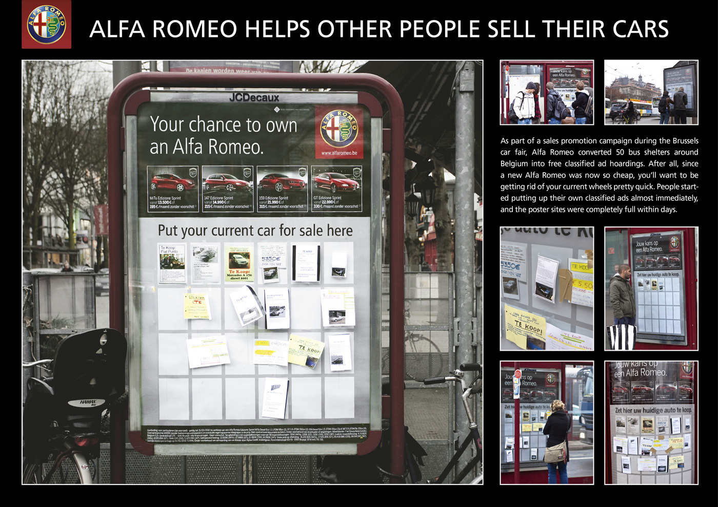 Доски объявлений от Alfa Romeo