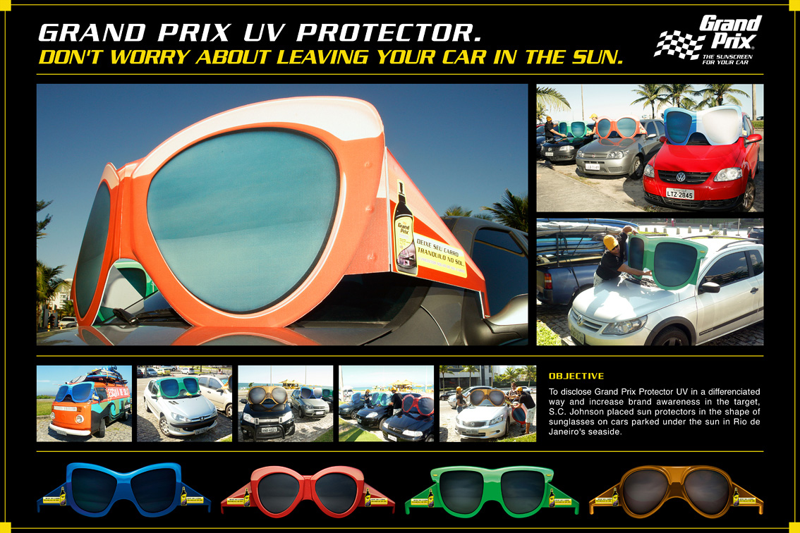 Grand Prix UV Projector Партизанские очки для авто Рио де Жанейро